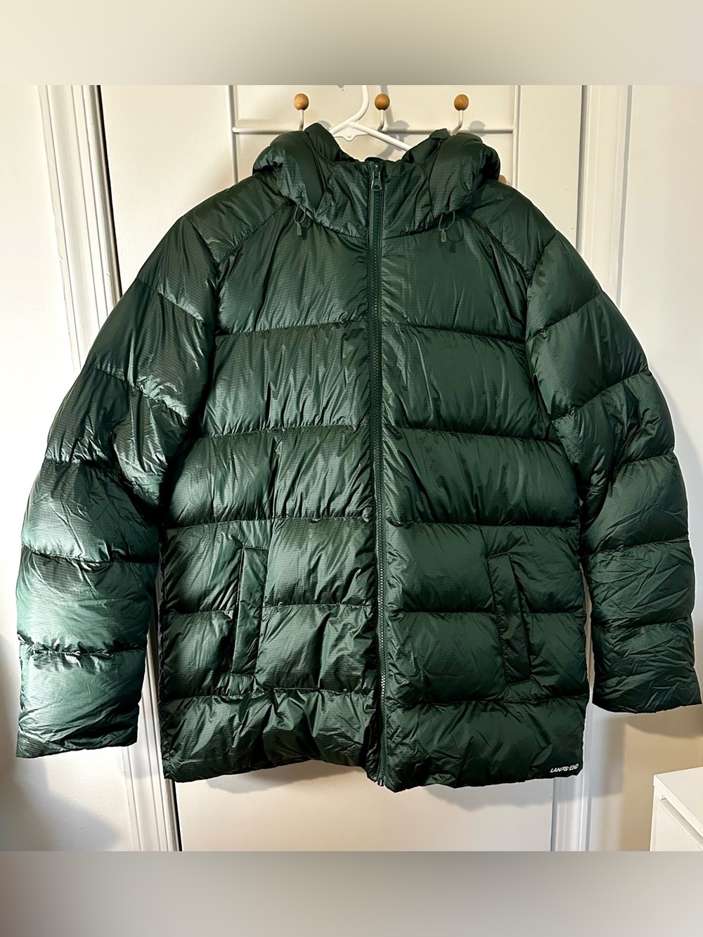 Land’s End, women’s XL Hooded Puffer Jacket